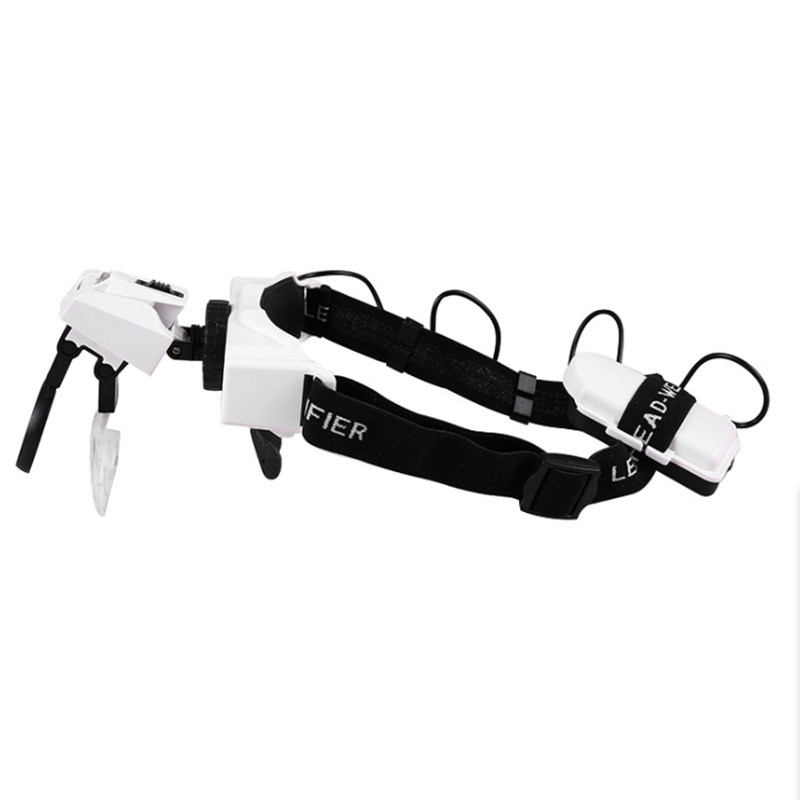 Illuminated Headband Magnifier - Electronics Repair Glasses 评论和价格