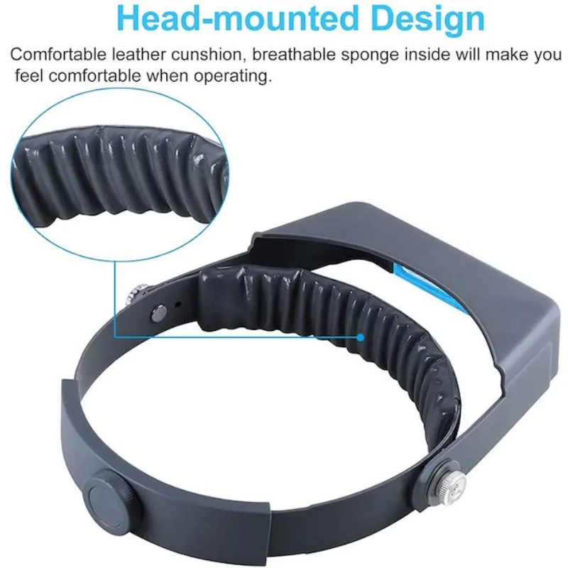 Tungfull Headband Magnifier He - Electronics Repair Glasses 评论和价格