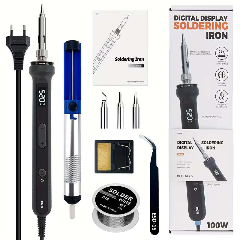 100W Digital Soldering Iron Ki - Electronics Repair Services 评论和价格