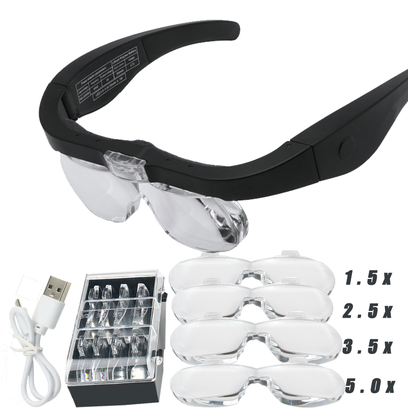 Magnifying Glasses Magnifier1. - Electronics Repair Glasses 评论和价格