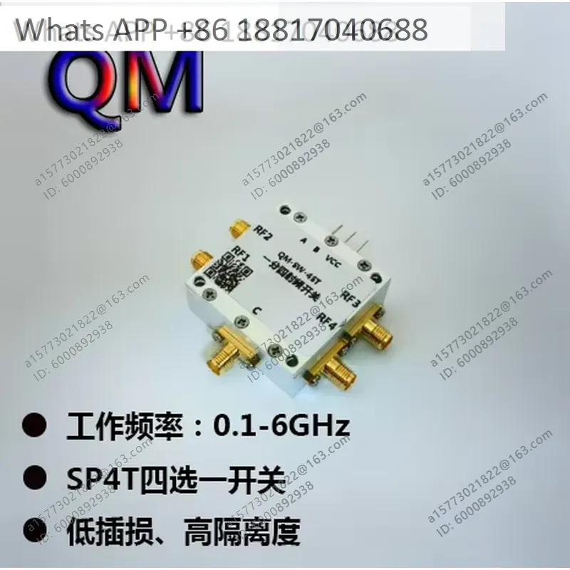 1PC for QM-SW-4ST 0.1-6 GHz SP - Qm Electronics & Repair Services 评论和价格