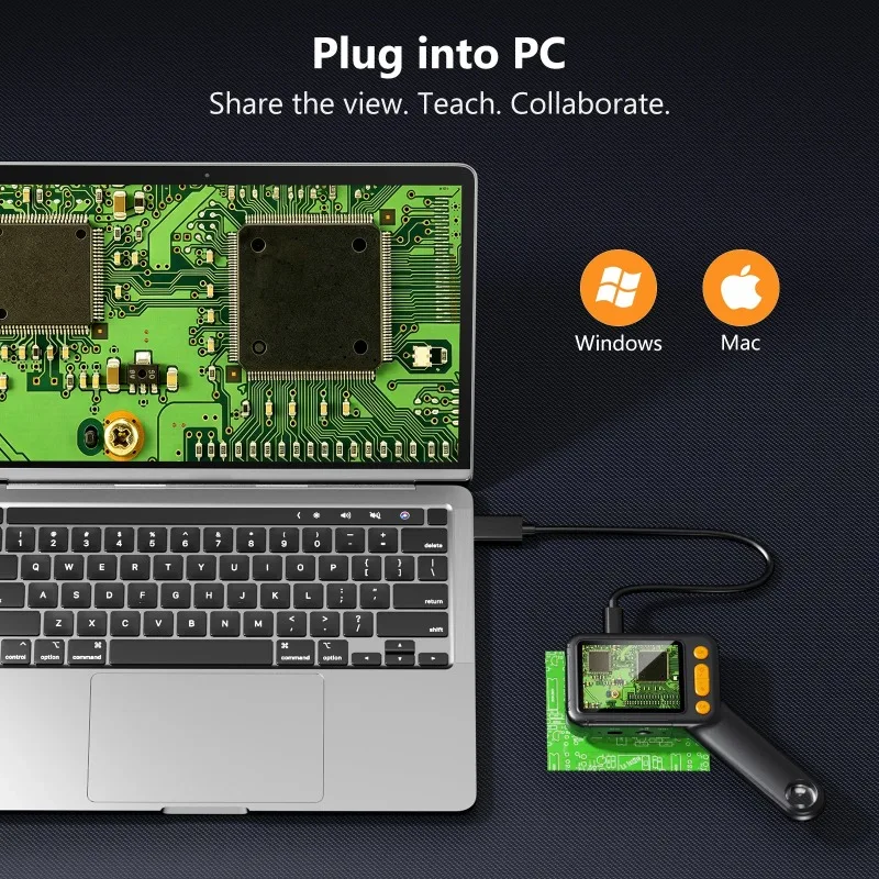 Handheld USB Digital Microscop - Electronics Repair Videos 评论和价格