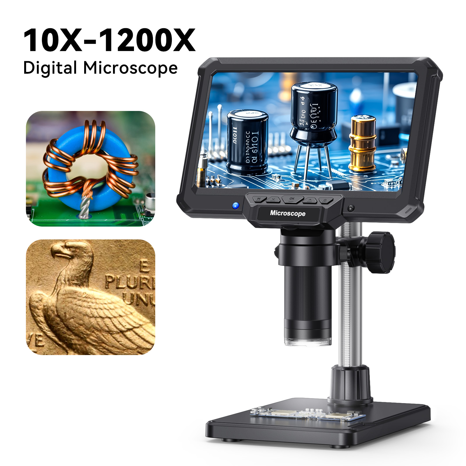 Hayve 7inch Digital Microscope - Electronics Repair Videos 评论和价格
